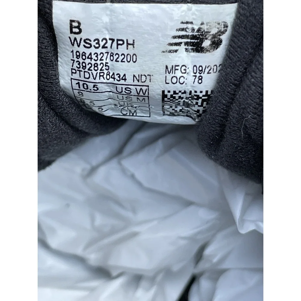 New Balance Women's 327 'Black Leopard' Casual Athletic Shoes Sz  10.5 - Picture 15 of 16